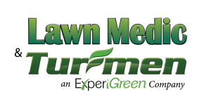 Lawn Medic & Turfmen lawn care logo