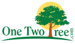 One Two Tree lawn care logo
